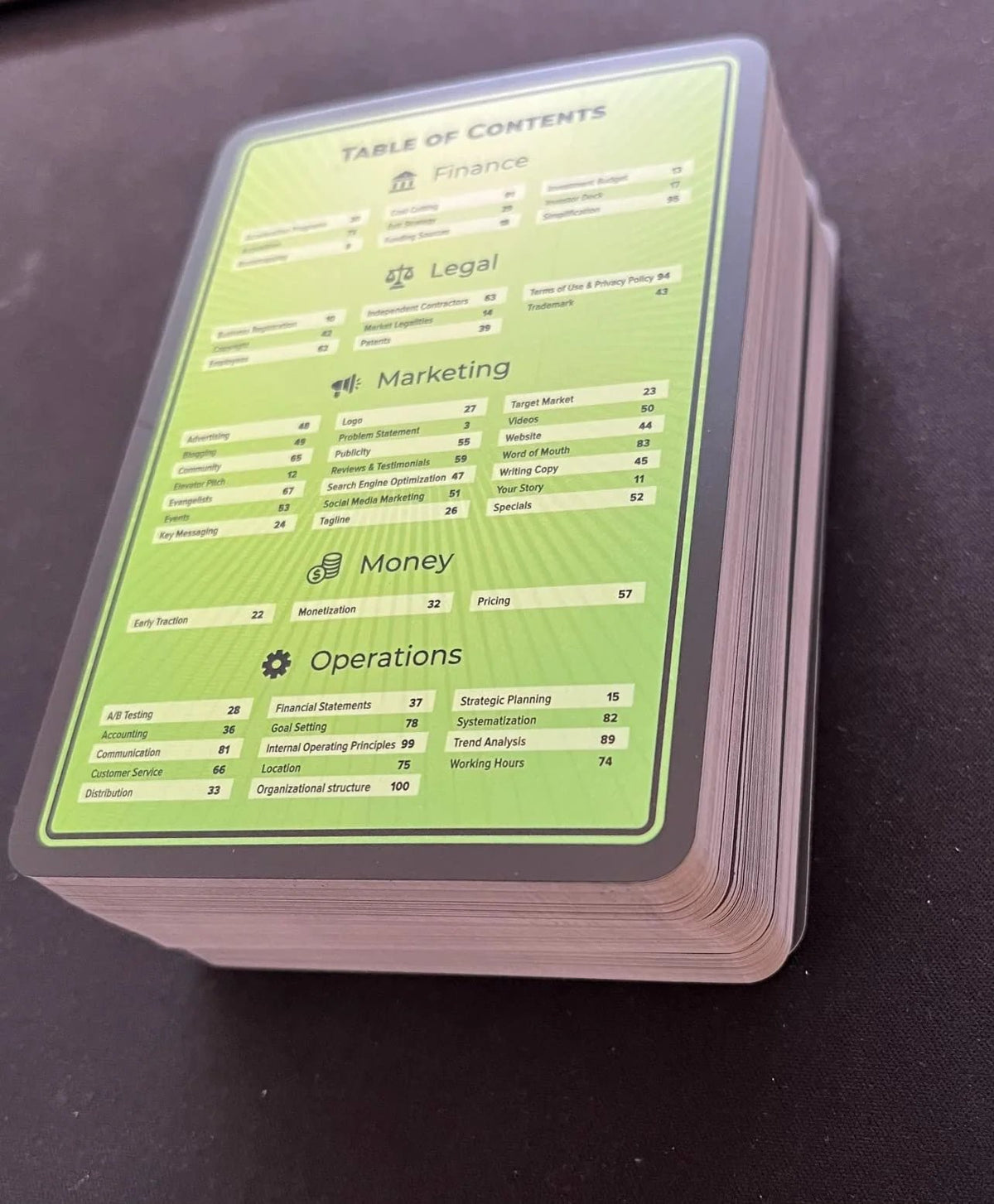 Success Cards: 101 Prompts to Plan, Manage, and Grow Your Business John Uke