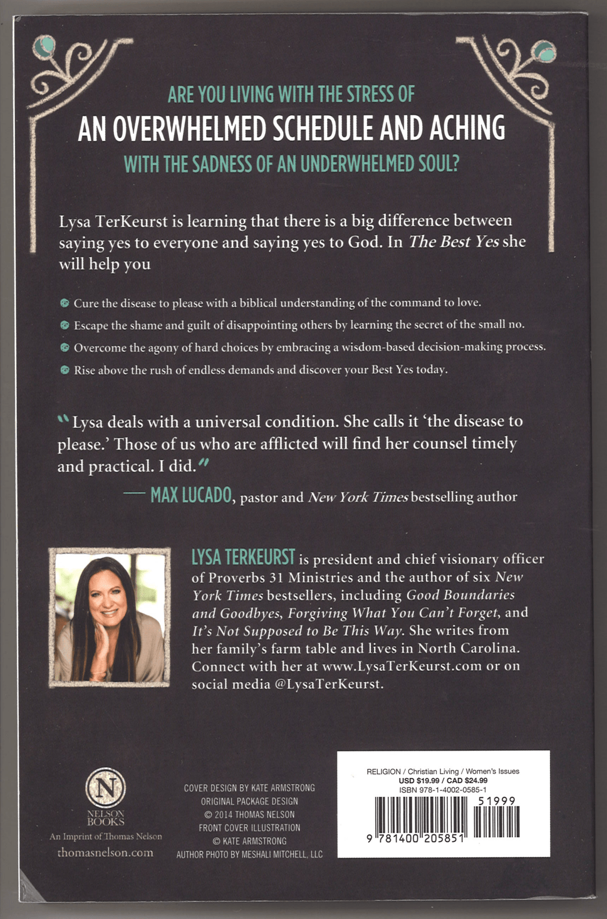 The Best Yes: Making Wise Decisions in the Midst of Endless Demands - The Bookstore
