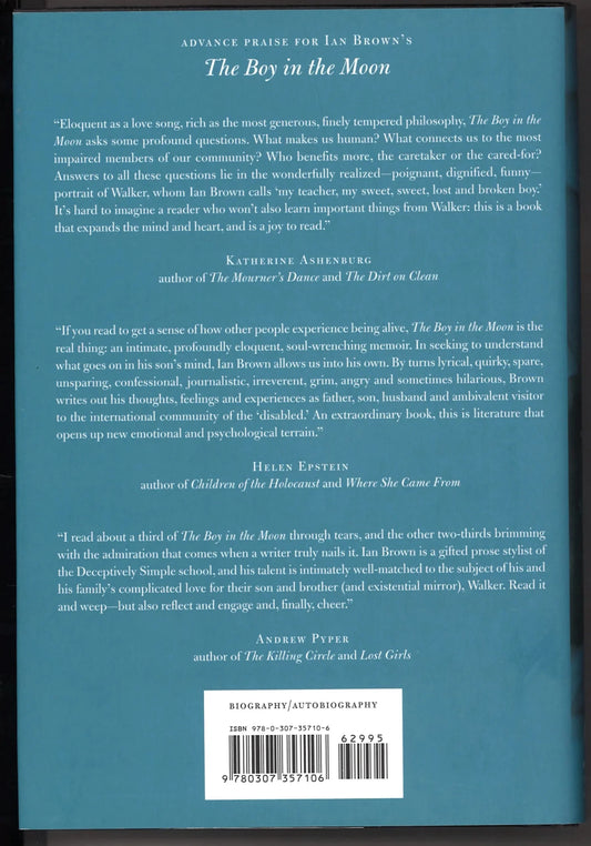 The Boy in the Moon: A Father's Search for His Disabled Son - The Bookstore