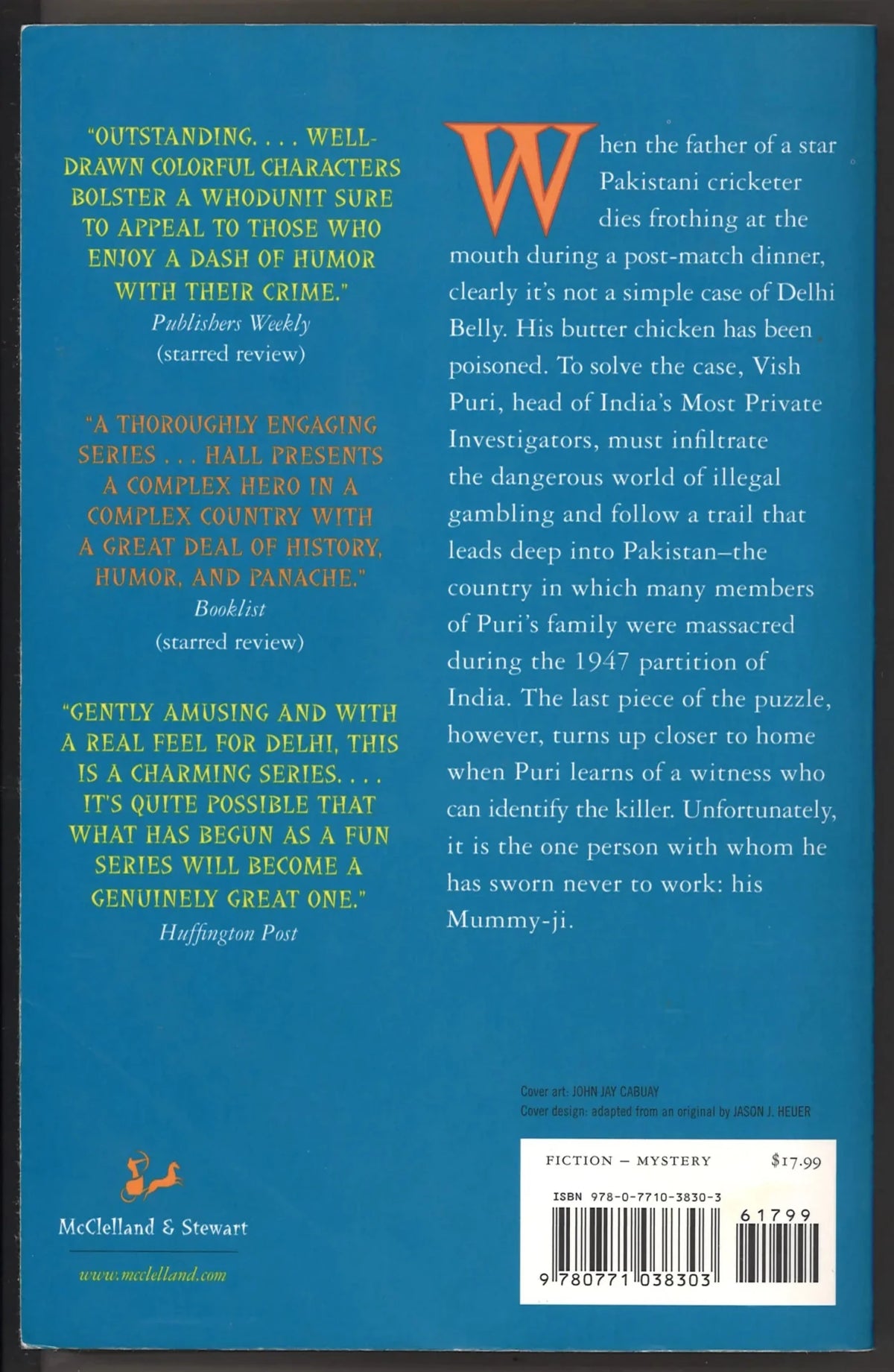 The Case of the Deadly Butter Chicken (A Vish Puri Mystery) - The Bookstore