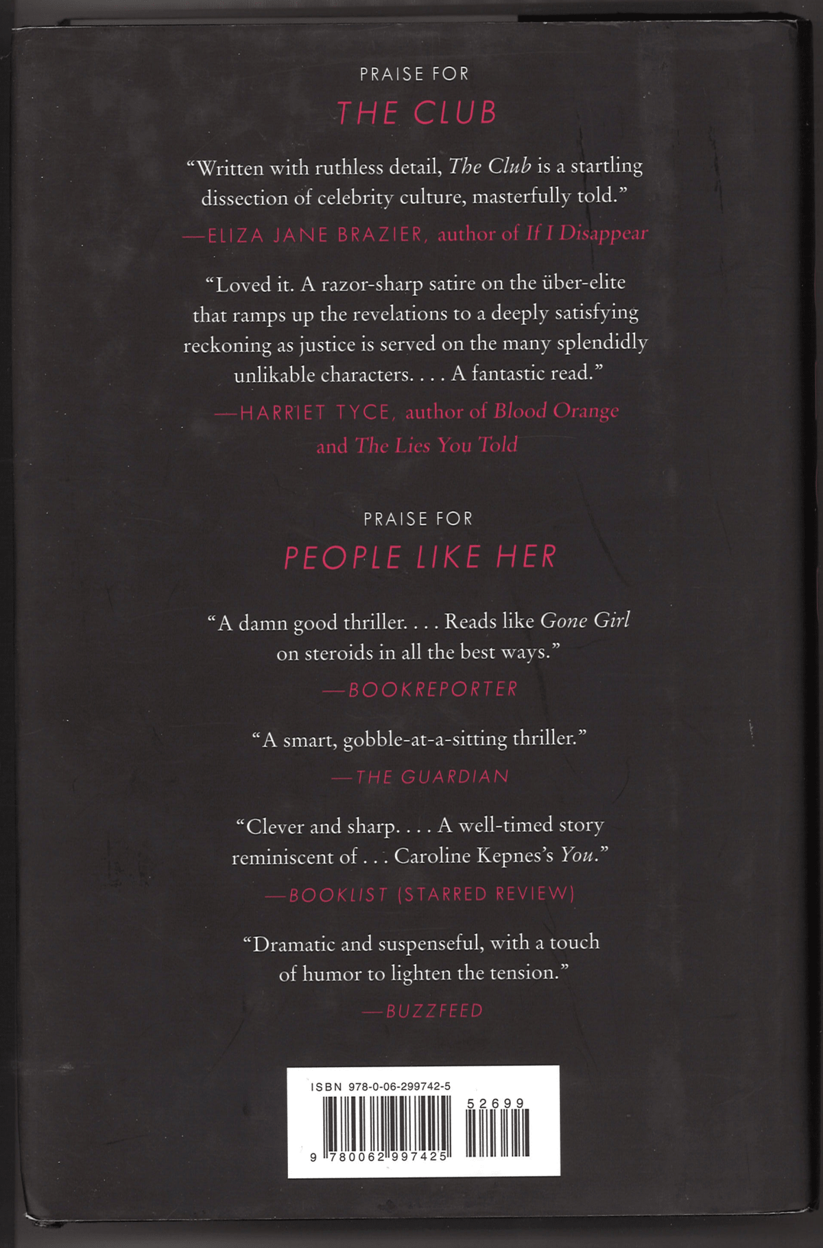 The Club: A Novel - The Bookstore