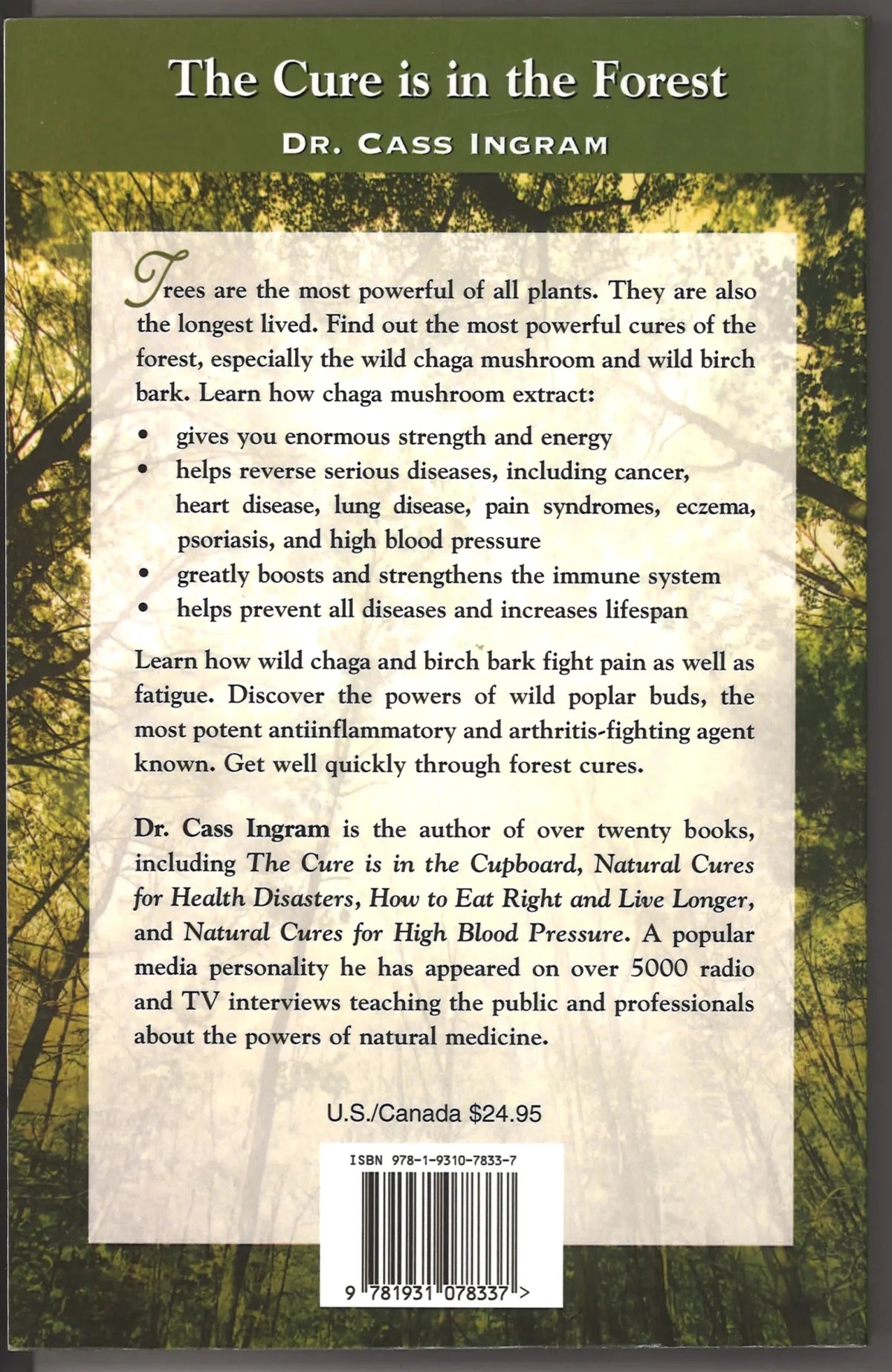 The Cure Is in the Forest: The Healing Powers of Wild Chaga Mushroom, Birch Bark, and Poplar Buds - The Forest's Most Powerfu