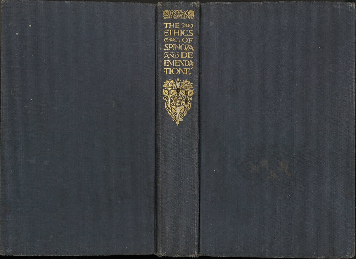 The Ethics of Spinoza and "De Intellectus Emendatione" My Store