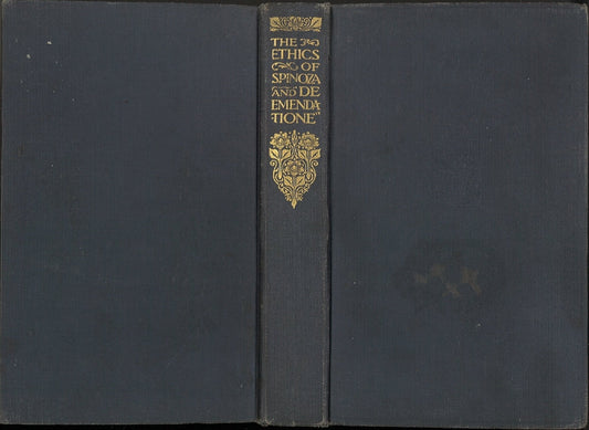 The Ethics of Spinoza and "De Intellectus Emendatione" My Store