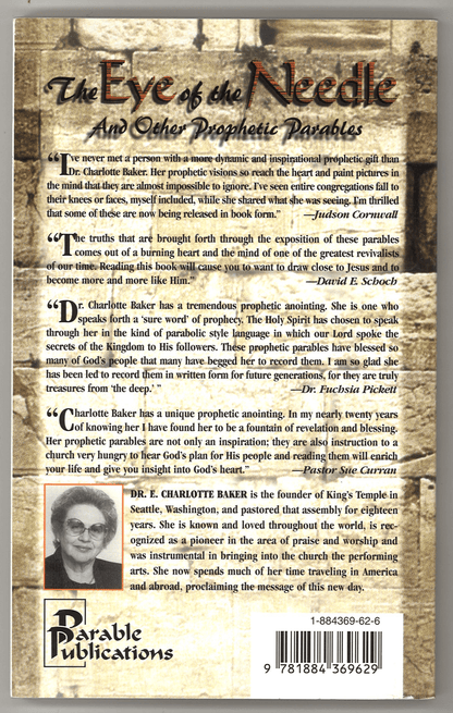 The Eye of the Needle: And Other Prophetic Parables - The Bookstore