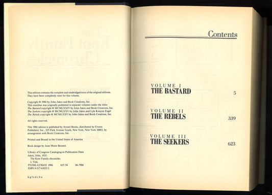 The Kent Family Chronicles - Three Volumes in One - The Bookstore