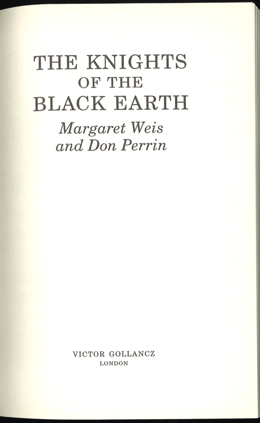 The Knights of the Black Earth - The Bookstore