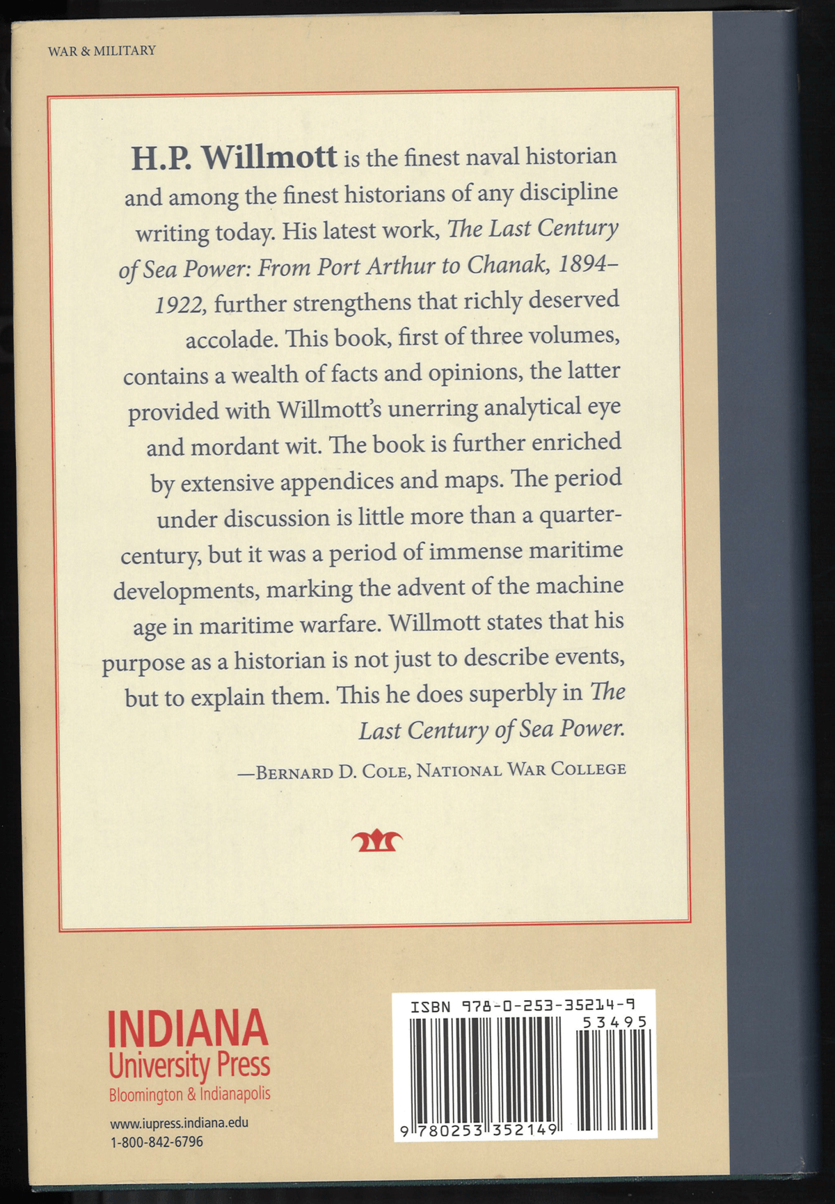 The Last Century of Sea Power, Volume 1: From Port Arthur to Chanak, 1894–1922 - The Bookstore