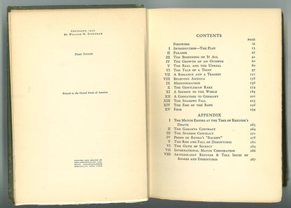 The Life and Death of Ivar Kreuger William H. Stoneman