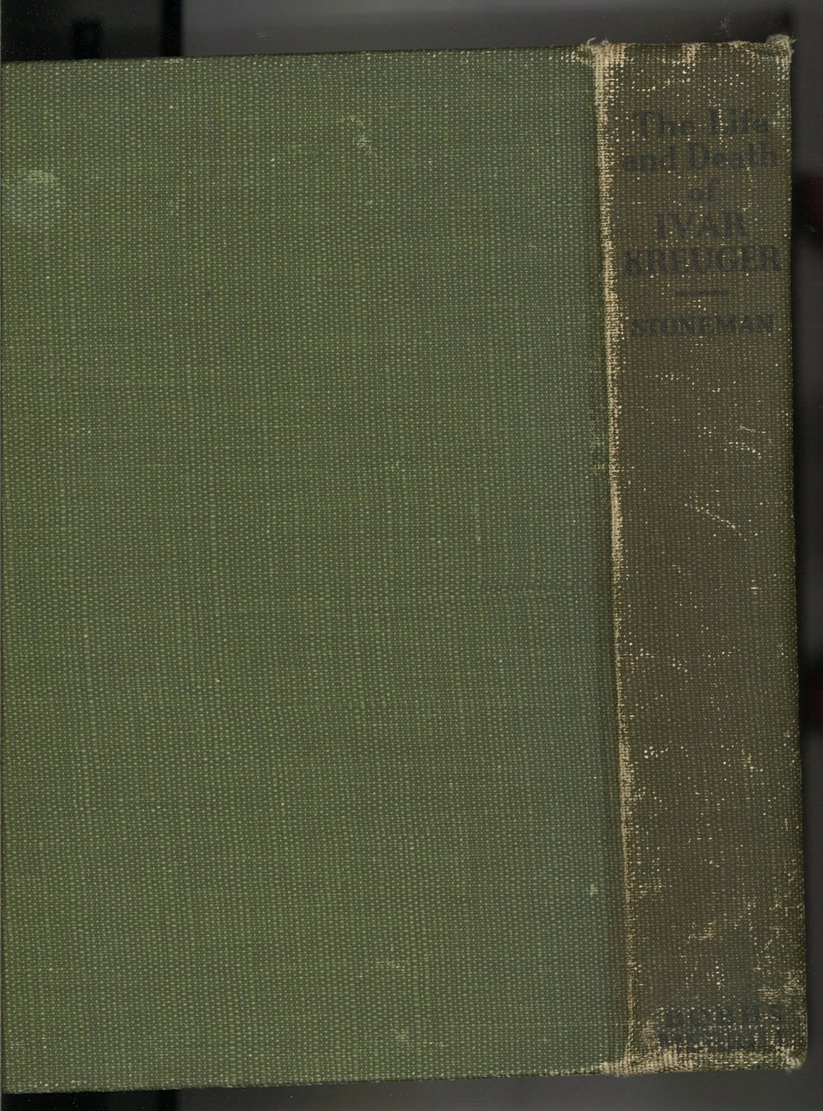 The Life and Death of Ivar Kreuger William H. Stoneman