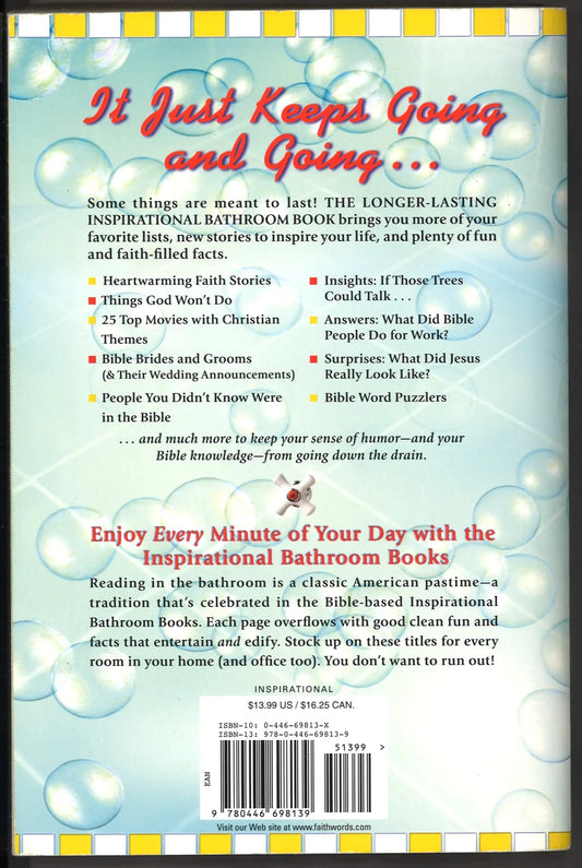 The Longer - Lasting Inspirational Bathroom Book - The Bookstore