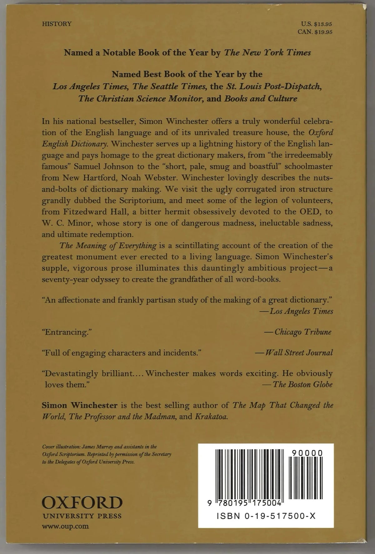 The Meaning of Everything: The Story of the Oxford English Dictionary - The Bookstore