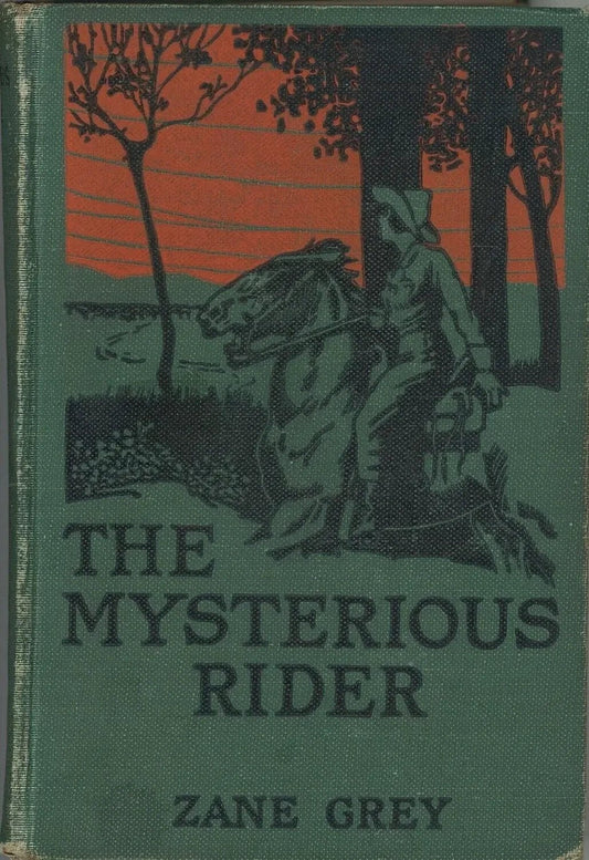 The Mysterious Rider by Zane Grey My Store