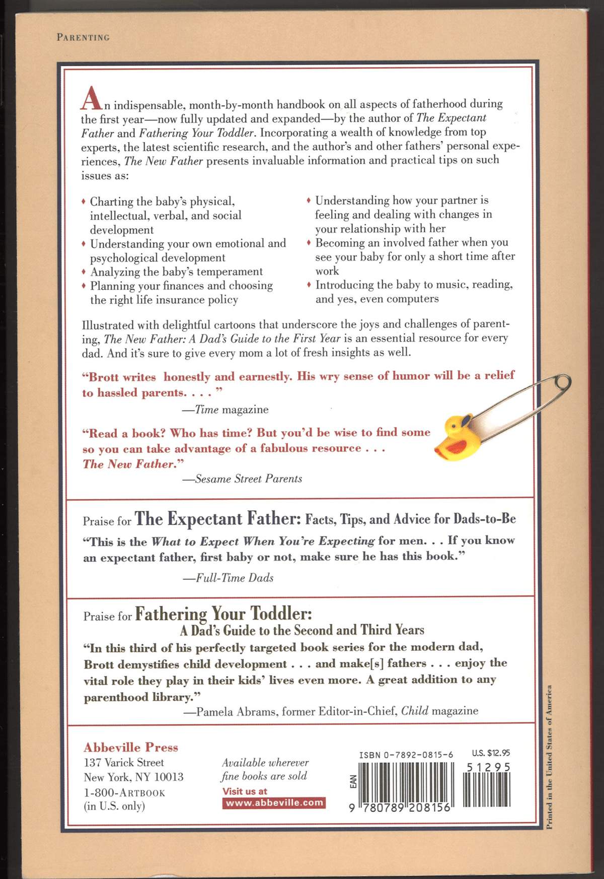 The New Father: A Dad's Guide to the First Year 2nd Edition - The Bookstore