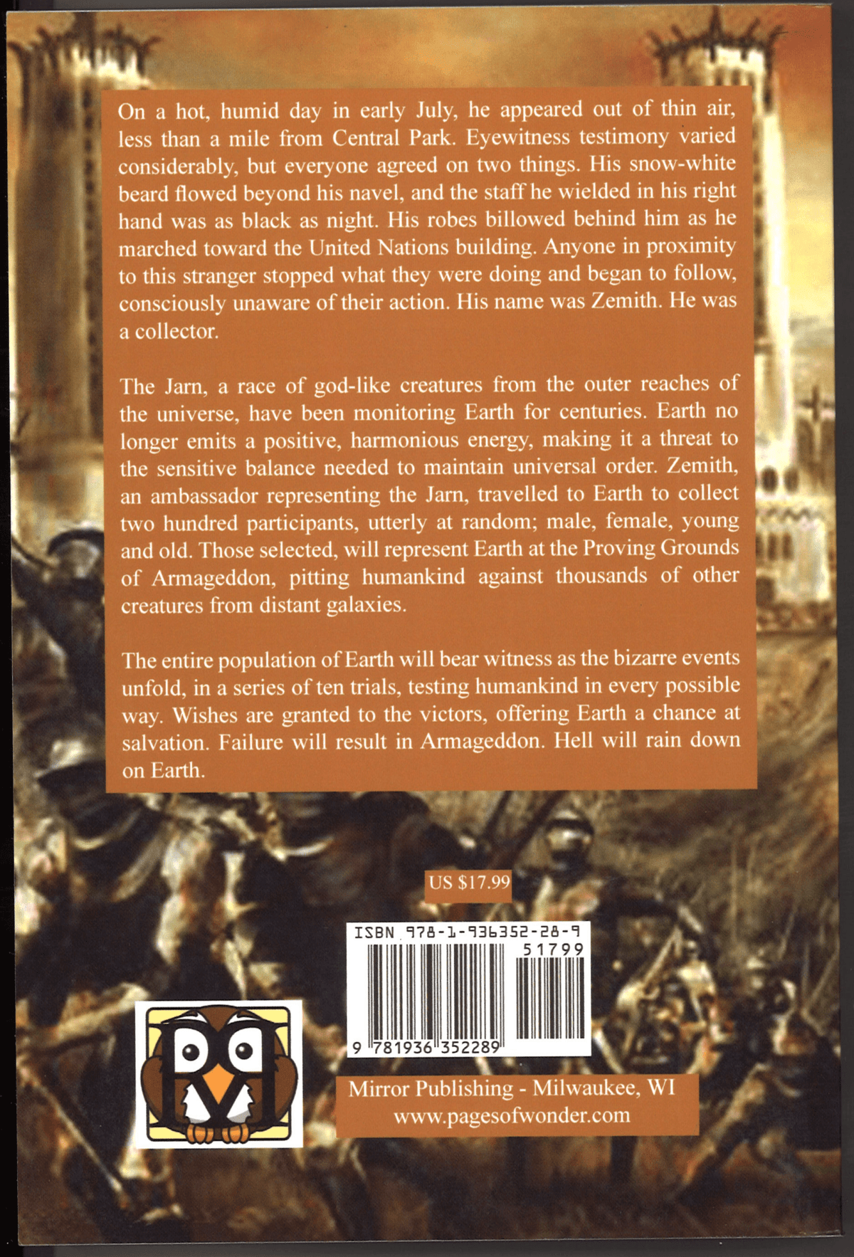 The Proving Grounds of Armageddon - The Bookstore