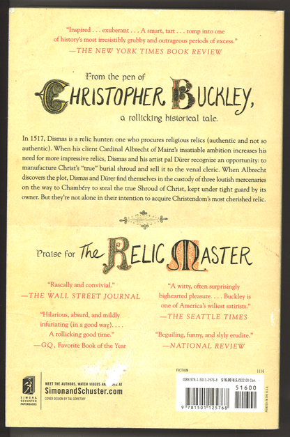 The Relic Master: A Novel - The Bookstore