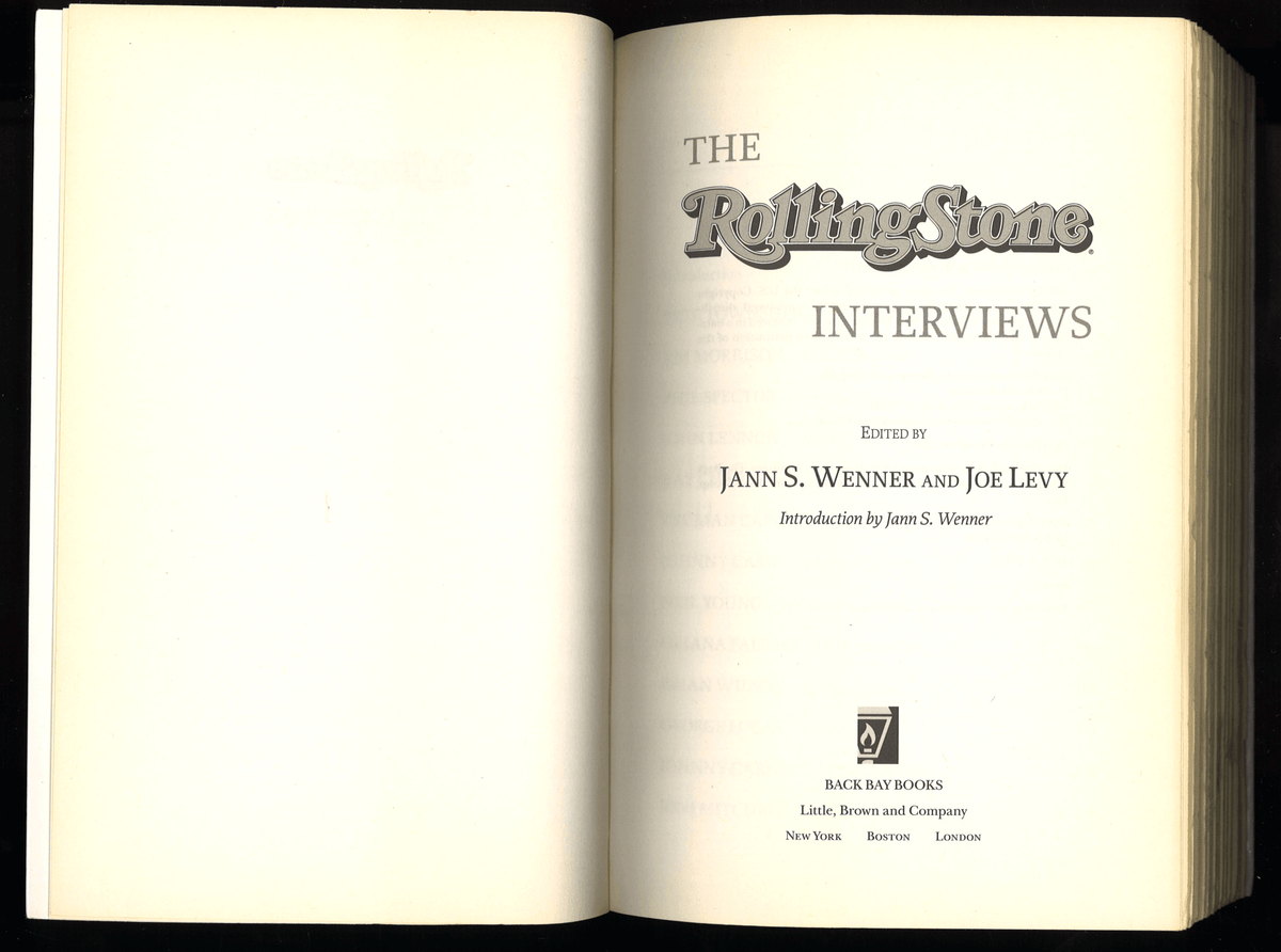 The Rolling Stones Interviews - The Bookstore