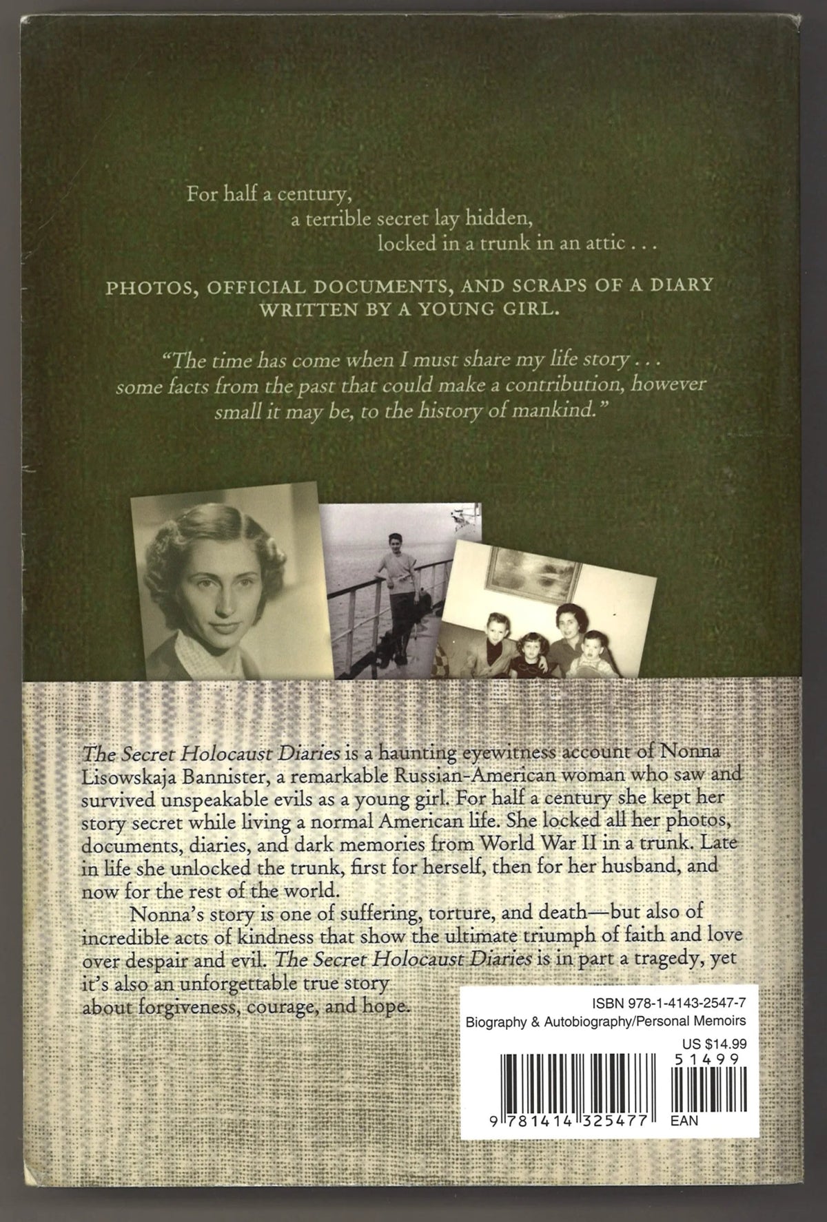 The Secret Holocaust Diaries: The Untold Story of Nonna Bannister - The Bookstore