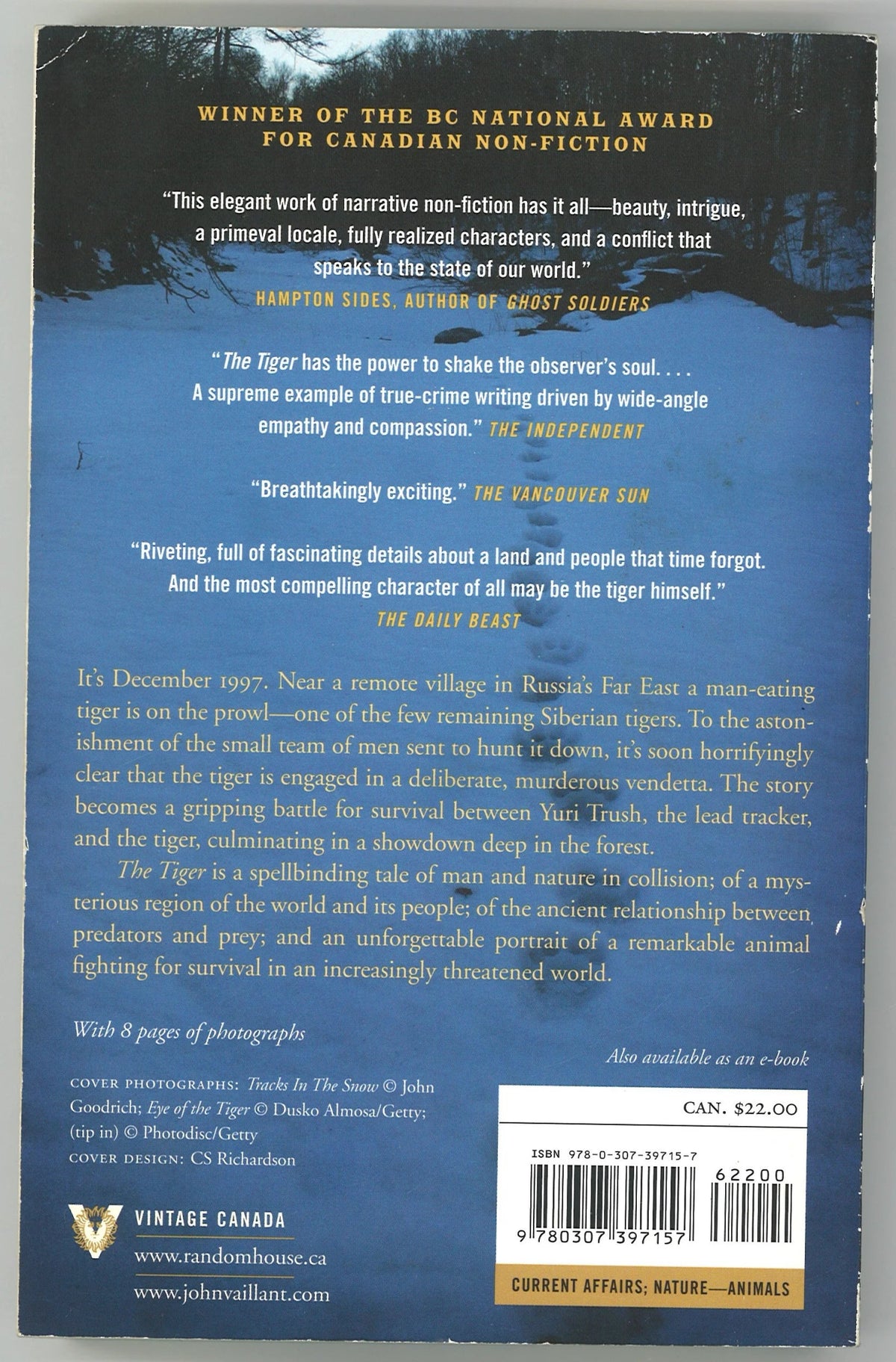 The Tiger: A True Story of Vengeance and Survival - The Bookstore