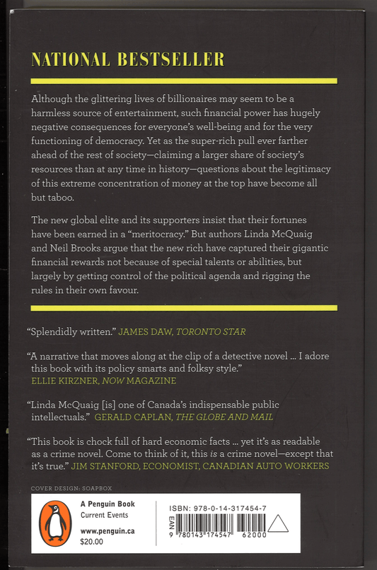 The Trouble with Billionaires: Why Too Much Money At The Top Is Bad For Everyone - The Bookstore