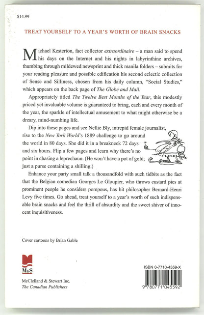 The Twelve Best Months of the Year: More Light - Hearted Lunacy from the Globe and Mail's 'Social Studies' Column