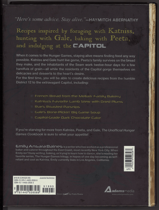 The Unofficial Hunger Games Cookbook: From Lamb Stew to "Groosling" - The Bookstore