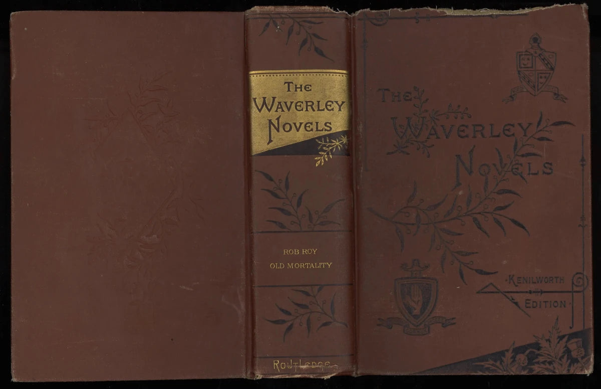 The Waverley Novels – Kenilworth Edition: Rob Roy and Old Mortality (1890) - The Bookstore