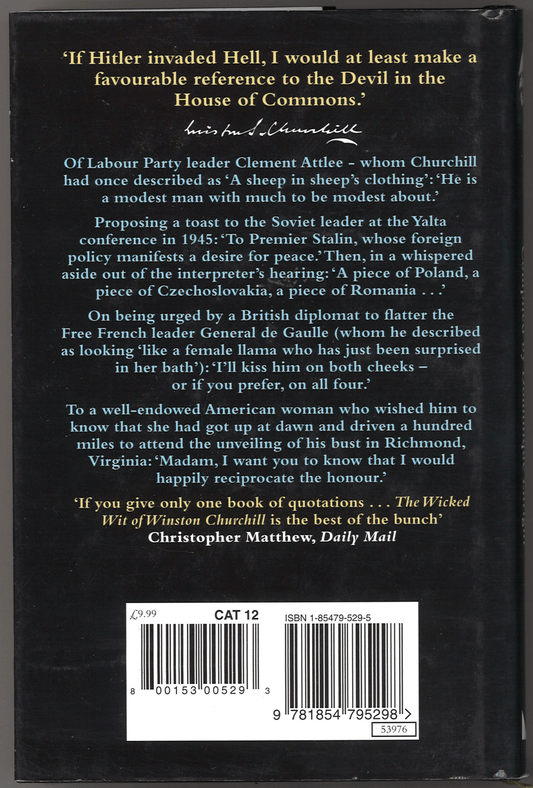 The Wicked Wit of Winston Churchill - The Bookstore