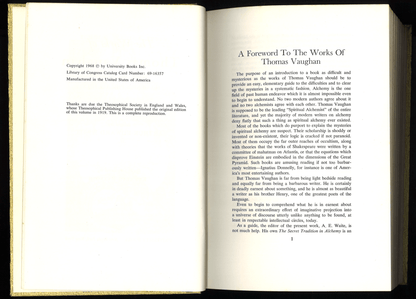 The Works of Thomas Vaughan: Mystic and Alchemist - The Bookstore