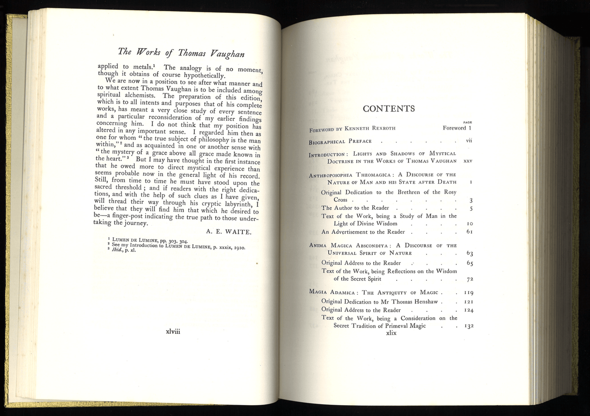 The Works of Thomas Vaughan: Mystic and Alchemist - The Bookstore
