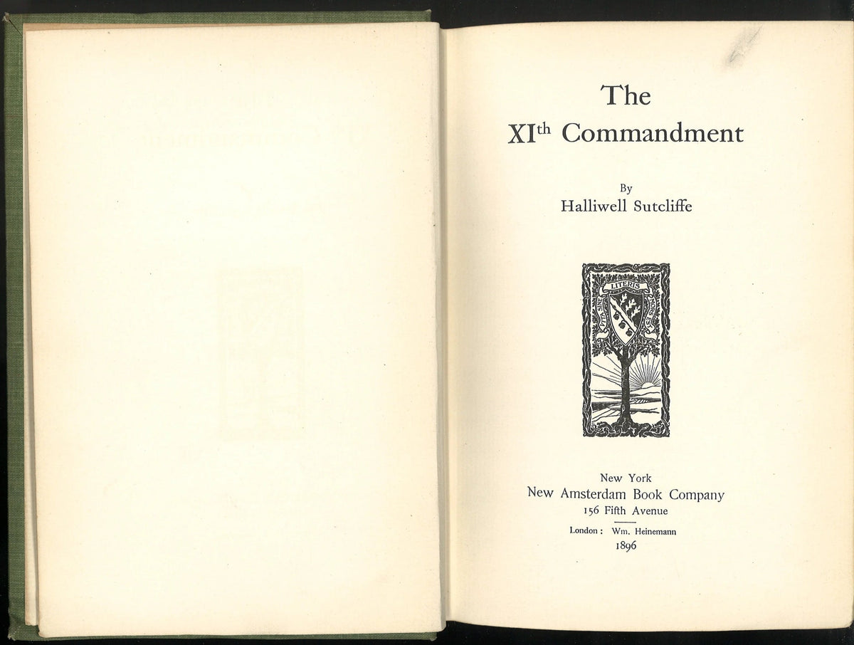 The XIth Commandment Halliwell Sutcliffe