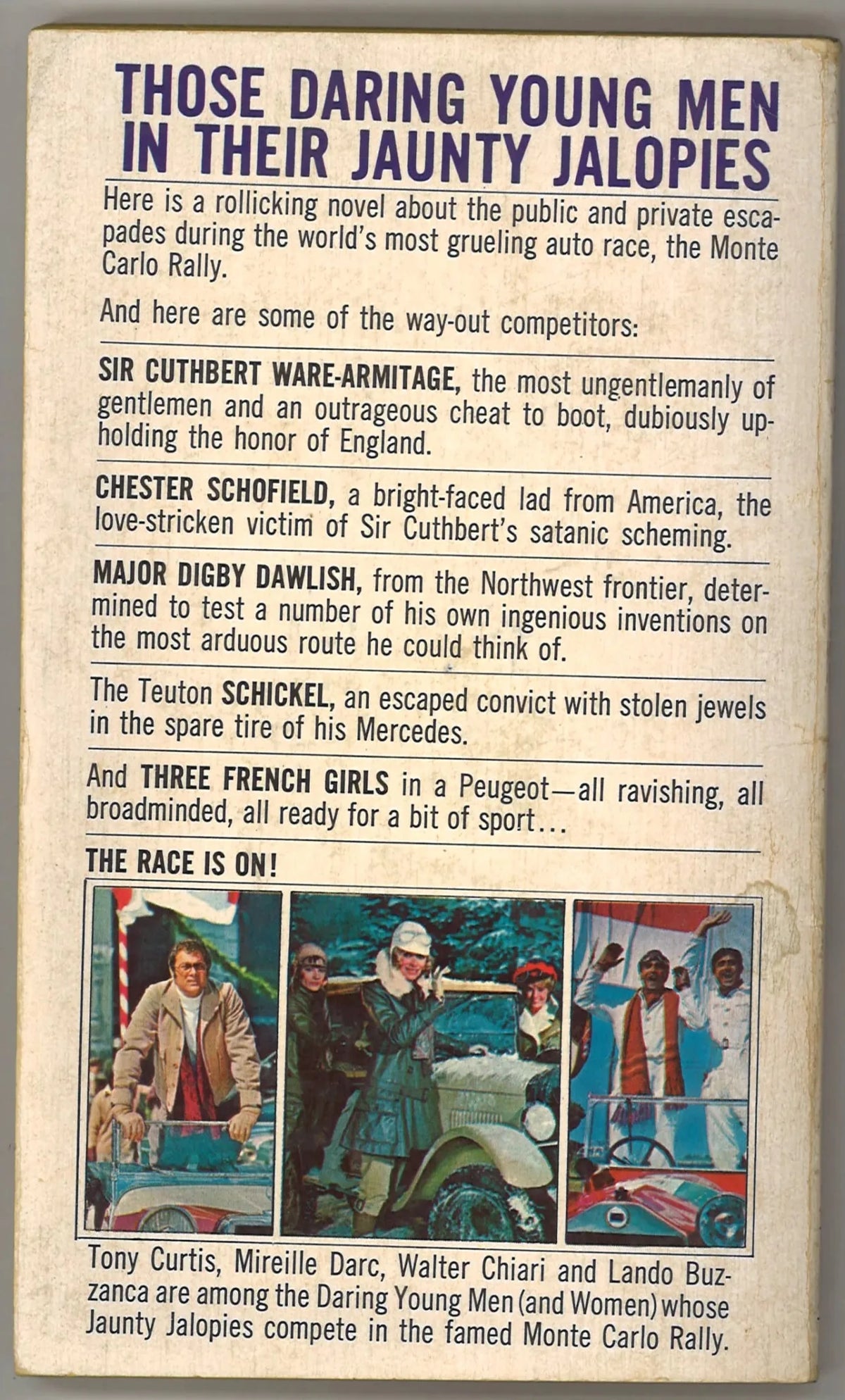 Those Daring Young Men In Their Jaunty Jalopies - The Bookstore