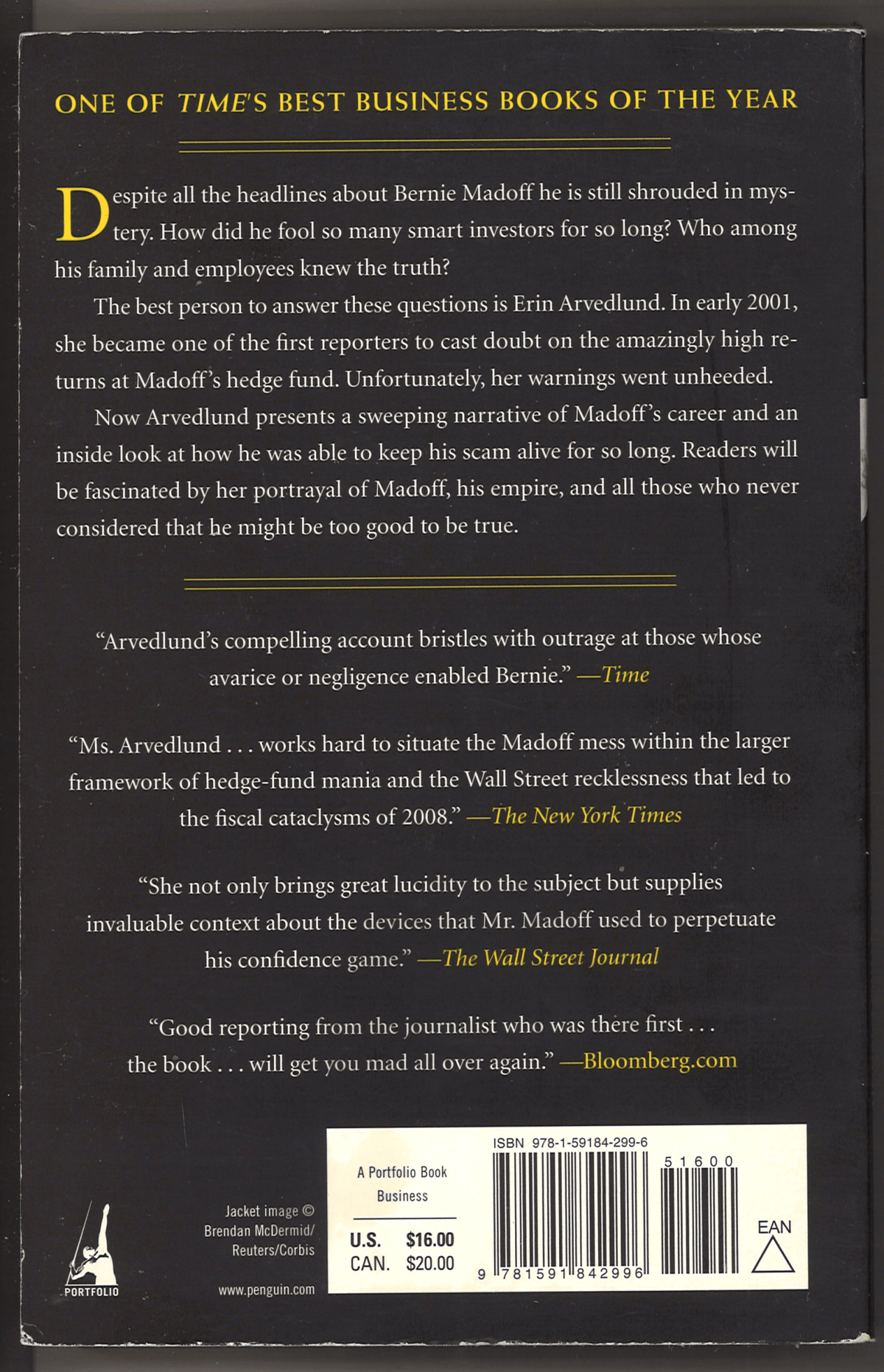Too Good to Be True: The Rise and Fall of Bernie Madoff - The Bookstore
