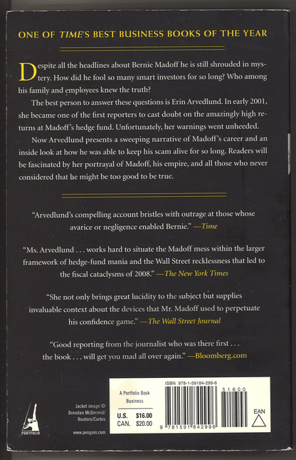 Too Good to Be True: The Rise and Fall of Bernie Madoff - The Bookstore