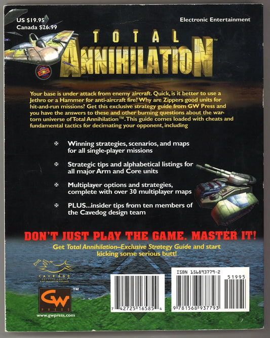 Total Annihilation: Exclusive Strategy Guide - The Bookstore