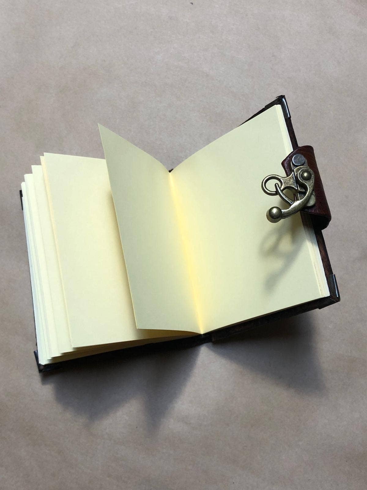 Tree of Life Mini Leather Journal ML Marcaleather