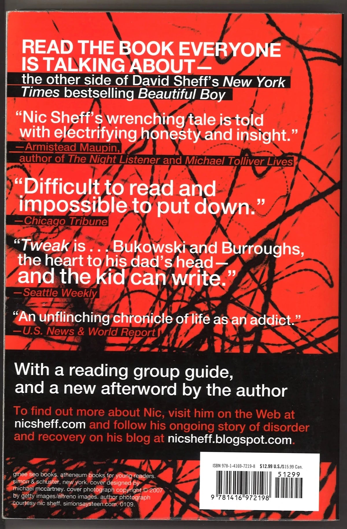Tweak: Growing Up on Methamphetamines - The Bookstore