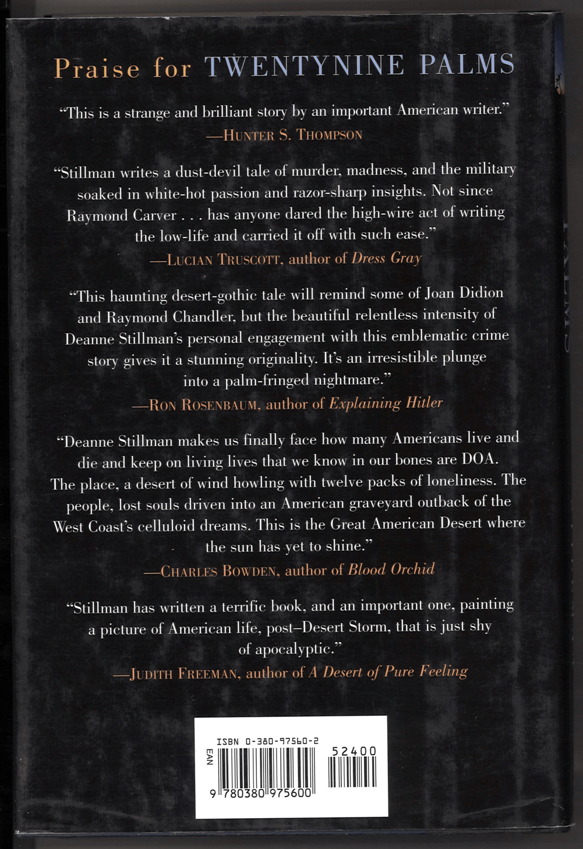 Twentynine Palms: A True Story of Murder, Marines, and the Mojave - The Bookstore
