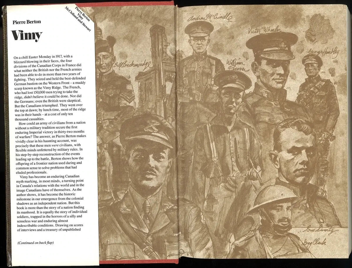 Vimy (Signed) by Pierre Berton My Store