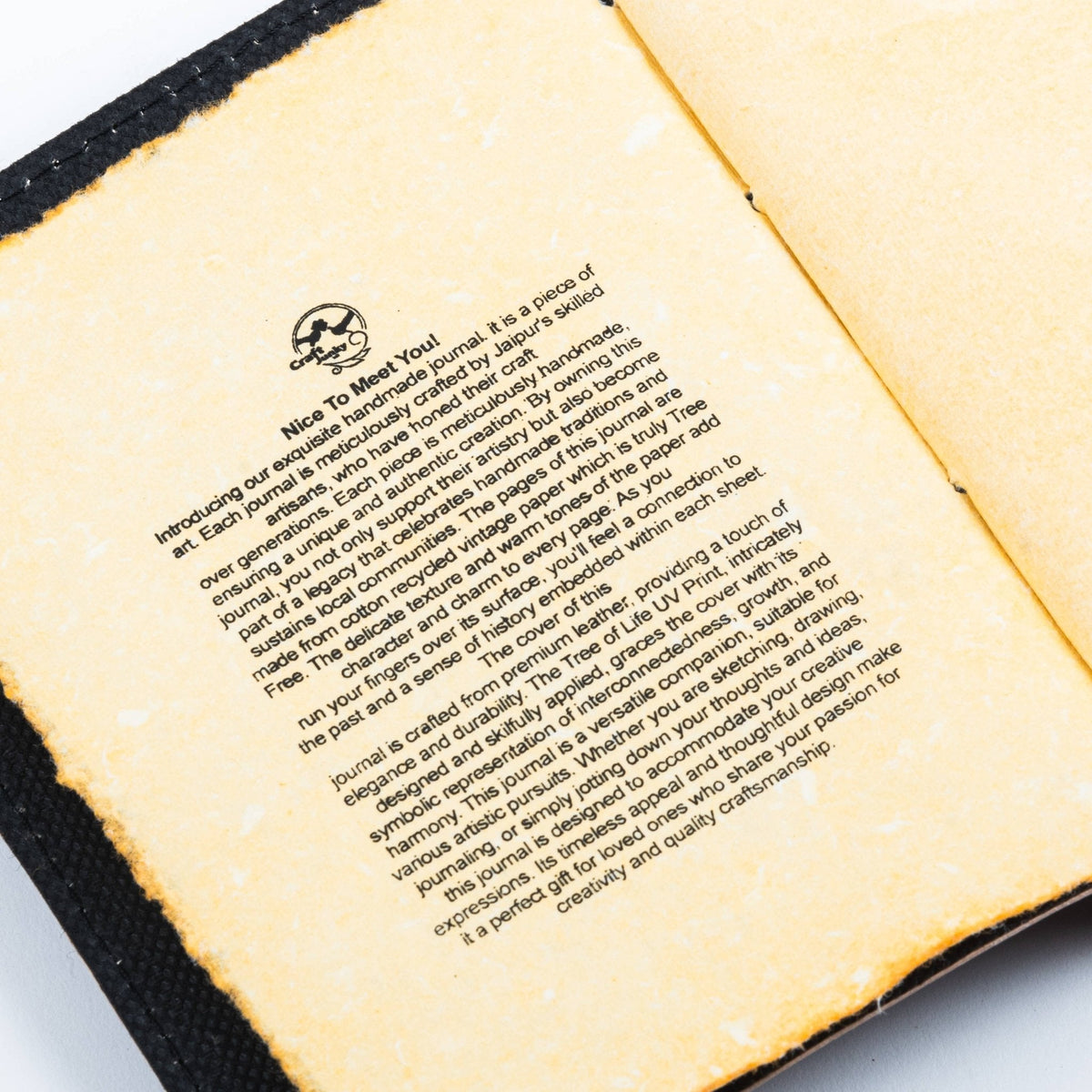 Vintage Leather Journal "Never Give Up On Your Dreams" R K Handicrafts and Exporters