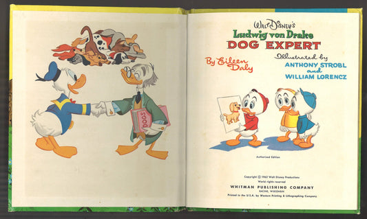 Walt Disney's Ludwig von Drake: Dog Expert - The Bookstore