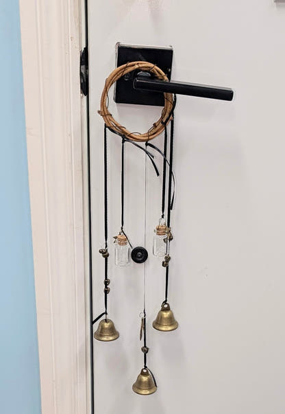 Witch Bell Protection Charm – Door Handle or Wind Chime The Bookstore