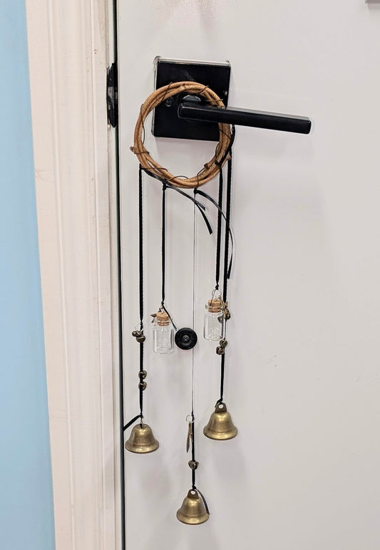 Witch Bell Protection Charm – Door Handle or Wind Chime The Bookstore