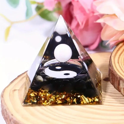 Yin Yang Tai Chi Orgone Pyramid Fresh Breeze Outdoors